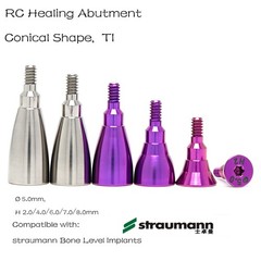 5Pcs US Dental Healing Abutment Closure Screw Fit Straumann ITI NC RC B0ne Level