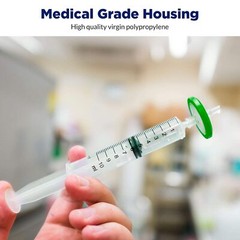 10/100pcs Sterile Syringe Filter PES Membrane 0.22um Pore Size, 33mm Individual