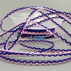 1 Roll Double Color Elastolink Elastic Power Chains (Ultra) Long Short 10 Sizes