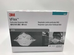 *50-Pieces* 3M VFlex Particulate Respirator N95 Protective Face Mask 9105