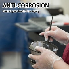 Disposable Vinyl Gloves Latex-Free Powder-Free Food Safe Clear Plastic