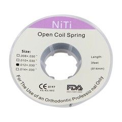 1 Roll Dental Orthodontic Niti Open Coil Spring Spool 012 *030 ” inch 914mm SA