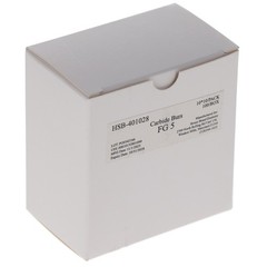 House Brand Dentistry 401028 HSB FG Friction Grip #5 Round Carbide Burs 100/Pk