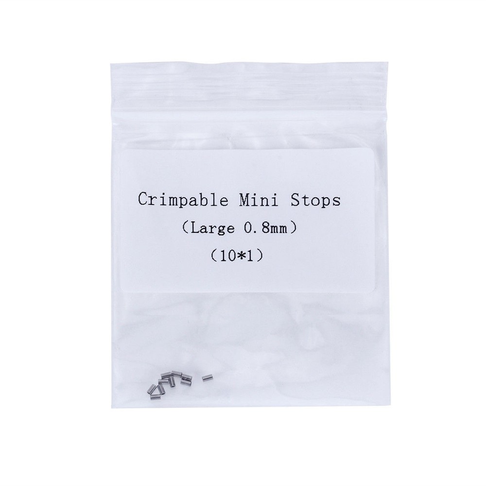 10Pc/Pack Dental Ortho Lingual Button Bondable Crimpable Hook Tube Small / Large