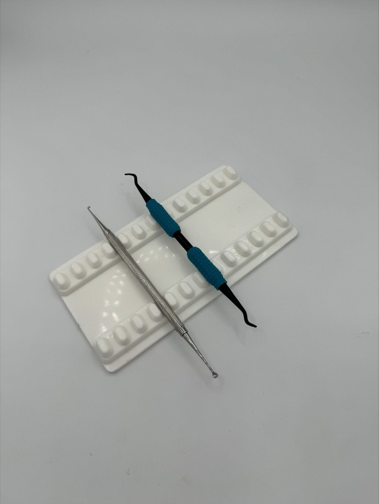 Dental Small Silicone Instrument Mat Reversible 8 or 12 Holder for Instruments