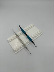 Dental Small Silicone Instrument Mat Reversible 8 or 12 Holder for Instruments