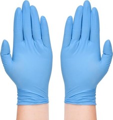 100 Disposable Nitrile Gloves 6 mil Heavy Duty Gloves Cooking Latex Powder Free
