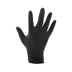 Microflex MK296S Small MidKnight Black Powder-FREE Nitrile Gloves