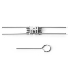 Dental Orthodontics Expansion Screw Hyrax Rapid Split Palatal Expander Key Set