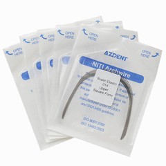 Dental Orthodontic Super Elastic NITI Arch Wire Round Ovoid/Square/Natural