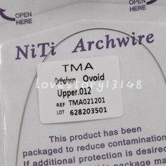 Dental TMA Molybdenum Beta Titanium Ti-Mo Alloy Arch Wire Rectangular/Round
