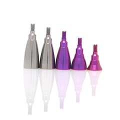 5Pcs Dental Healing Abutment & Closure Cap Fit Straumann BL/BLT NC RC Bone Level