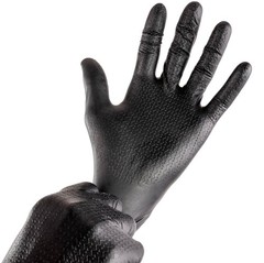 ZIG ProGrip Heavy Duty Nitrile Gloves 8 Mil Textured Grip 50 Pack