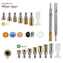Dental Overdenture Zest Locator Abutment Male Cap for HIOSSEN Osstem M/R Platfor