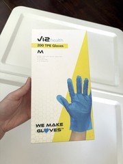 V12 Health TPE Food Service Disposable Gloves Lot Medium – 10 Boxes / 2000 Count