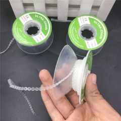 1 Roll Dental Ortho Elastic Ultra Power Chain Long /Short /Closed Clear 15 Feet