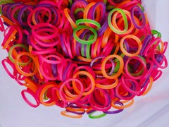 3.5OZ Dental Orthodontic Elastics Rubber Bands Ties Super Elastic Colorful 4Size