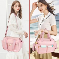 Bible Bag for Women with Shoulder Strap,Bible Carrying Case,Church Bag with M…