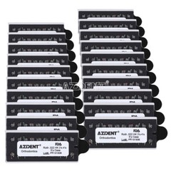 AZDENT Dental Orthodontic Monoblock MIM Bracket Braces Mini Roth/ MBT 018/ 022