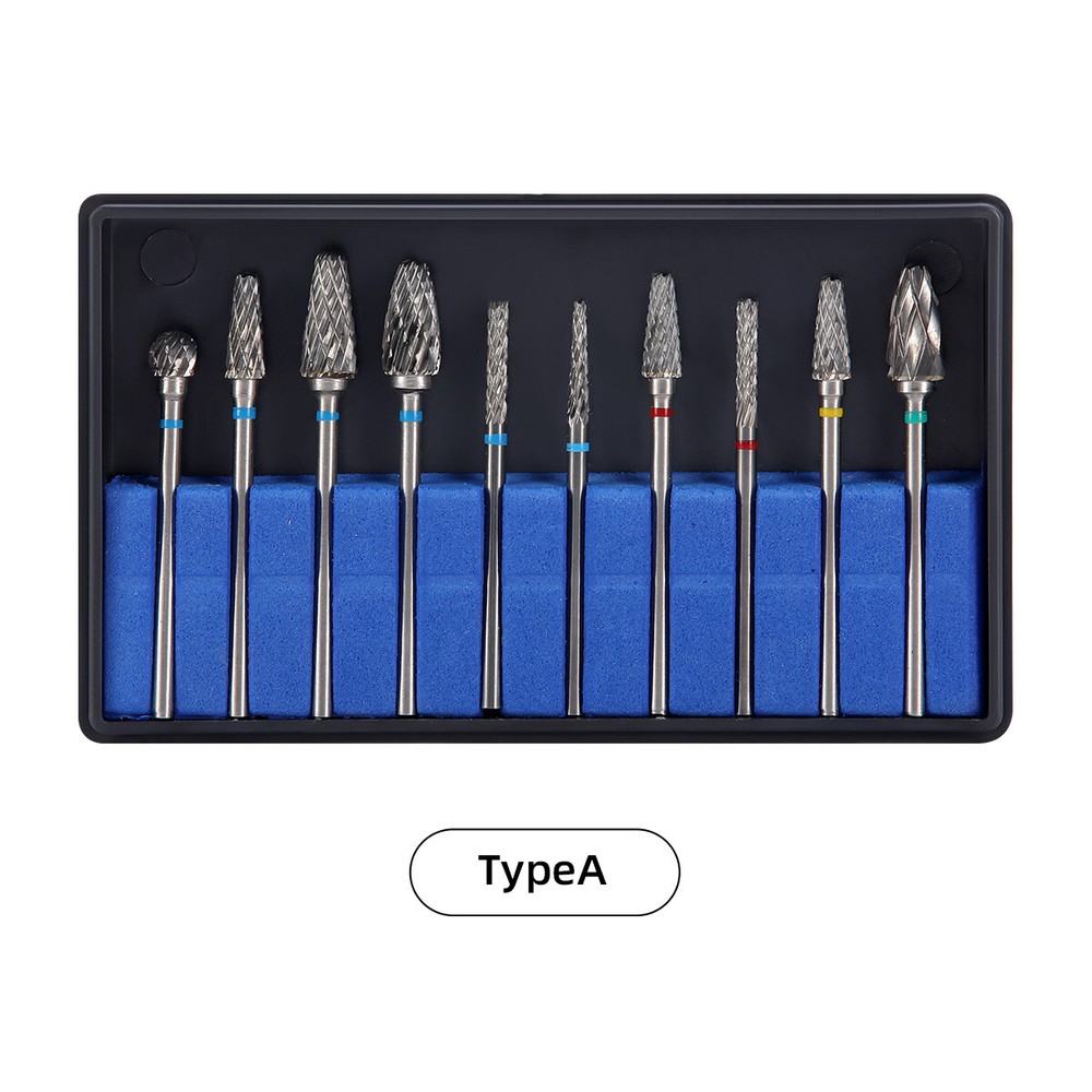 Dental Lab Polishing Bur Drills Tungsten Steel Carbide Burs Burrs 2.35MM