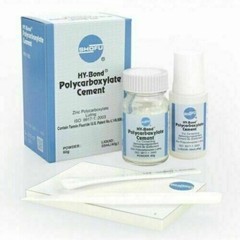 Shofu HYBond Zinc Polycarboxylate Luting Liner Dental Cement Pack 60gm And 33ml