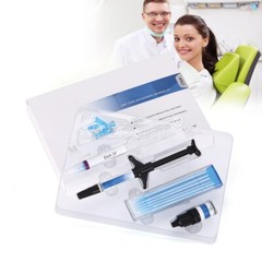 Dental Orthodontic Light Cure Adhesive Paste Acid Etchant Bonding Blue Glue Kits