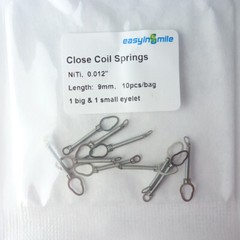 10Pc/Pack Dental Orthodontic Closed/Open Coil Spring NITI 010″/012″ 6/9/12/180MM