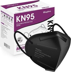 Unisex Adult 50 Pack KN95 Safety Masks – Lightweight 5-Layer Filtration