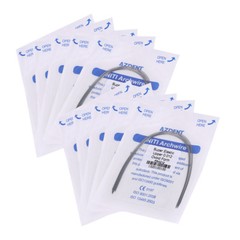 Dental Ortho Super Elastic Niti Round .012 .014 Lower/Upper Arch Wires 10pc/pack