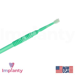 Micro Applicator Flock Free Brushes 50pcs Elastomer Bristles Material Placement