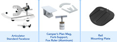 BioArt Dental A7-Plus Articulator Standard /Elite Facebow Bite Frame Accessories