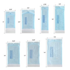 200pcs/Box Self-sealing Sterilization Autoclave Pouches Bags
