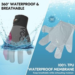 Vgo… -20/-4F Winter Work Gloves For Women Cold Weather Waterproof Work Gloves