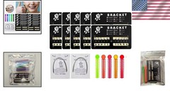 Orthodontic Teeth Brackets Mini Roth Bondable Braces Kit with Hooks and Multiple