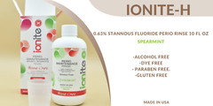 Ionite-H 0.63% Stannous Fluoride Antimicrobial Rinse x 300ml-Mouthwah-2 Flavors