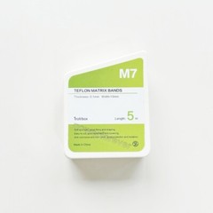 M7 Dental Teflon Matrix Bands PTFT Universal Matrices System White With Blade