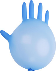 Nitrile Exam Gloves, Blue, 6-Mil, Heavy Duty Nitrile Gloves, Mechanic Disposable