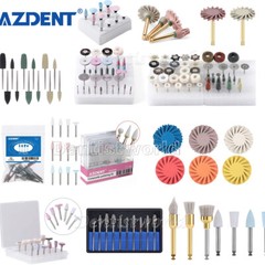 Dental Composite Polishing Kit Diamond RA HP Polisher Burs F Contra Angle 2.35mm