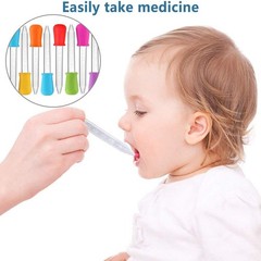 Shuiniba 5ml Liquid Droppers Medicine Silicone and Plastic Multiple Colors