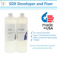 Dental SDX Developer and Fixer For Manual Tank film Concentrated Solution