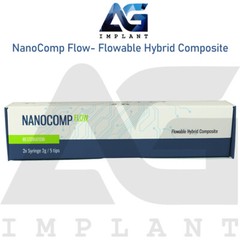 NanoComp Flowable Hybrid Comp0site Restoration 2g Light Cured Filling
