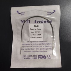 Dental Orthodontic Niti Reverse Curve Rectangular True Arch Wire Upper/Lower