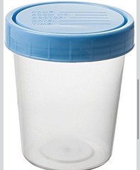 20 Sterile Individual Specimen Containers Single-Use Urine Cups Screw Lid 4 oz