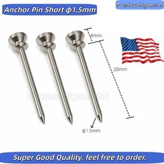 USA Dental Anchor Pin Fixation Drill Guided Sleeves DSG Implant Denture Plate