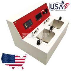 Dental Lab Electrolytic Polisher Unit with Two Electrolytic Cells/Positive Swing