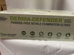 Medium powder free nitrile gloves 100 Pair Per Box By Weight.
