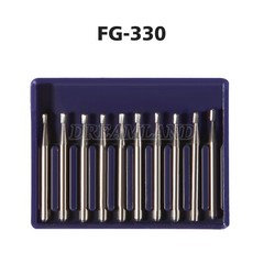 FG # 330 Dental Carbide 19mm Burs (10pcs Pack)