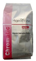Hygedent Chromatic Alginate Impression Material , 454g, Reg/Fast Set Mint