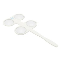 4PCS Optical Optometry Flip Trial Lens Flipper Handle Kit For Confirmation Test