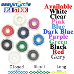 Orthodontic Elastic Power Chains Dental Braces Band Short/Long/Closed